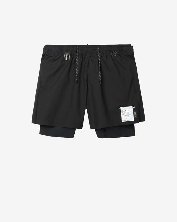 Satisfy - Rippy™ Cordura® 8" Trail Shorts - (Black)