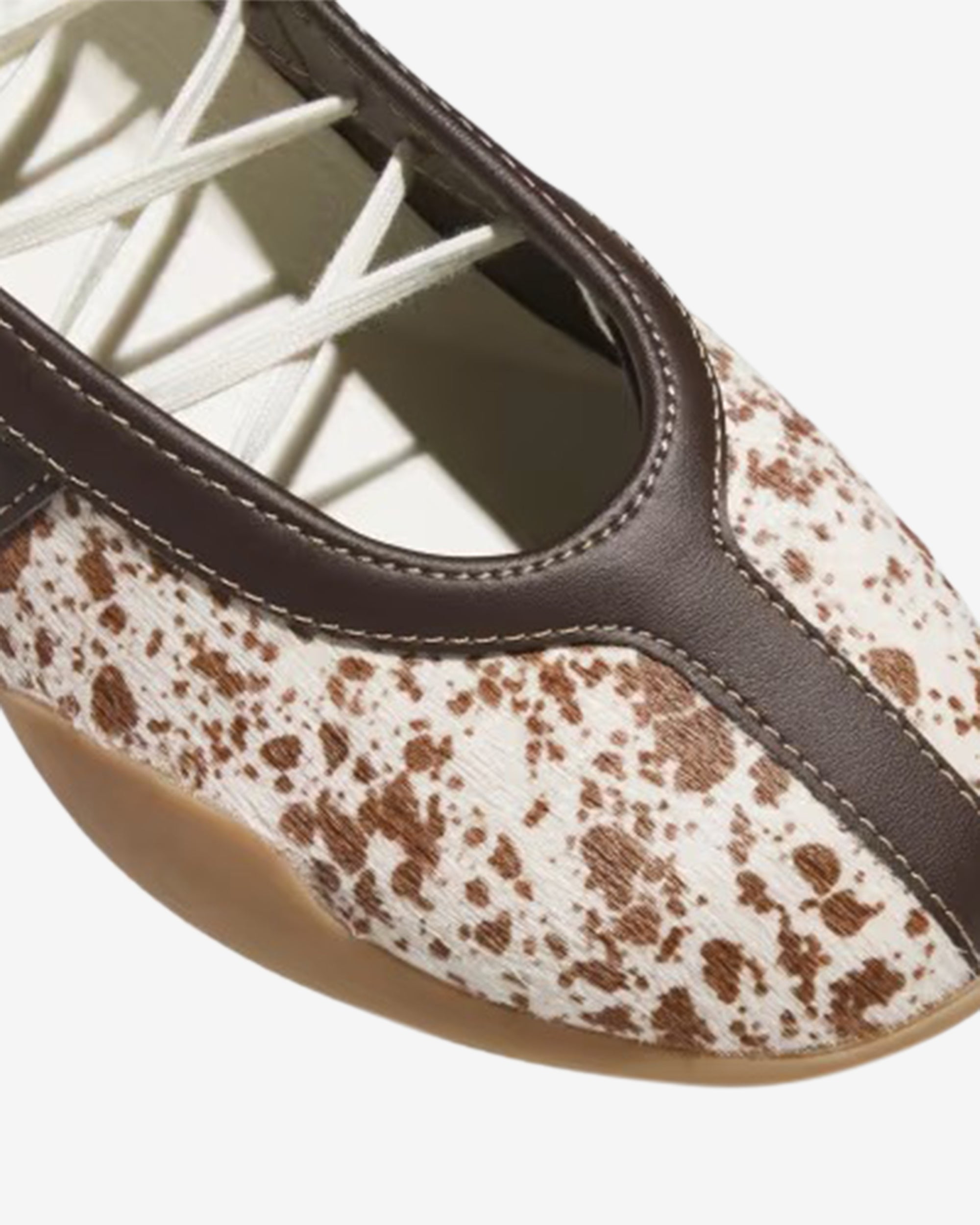 Adidas - Taekwondo Mei Ballet - (Off White/Brown) view 8, Click to Zoom in