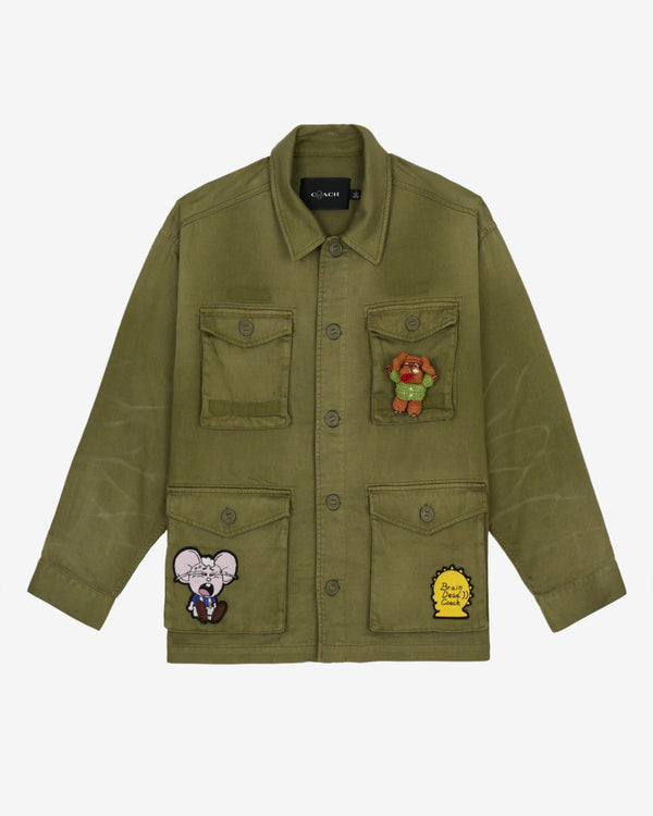 Brain Dead - Men's Coach Surplus Jacket - (Green)