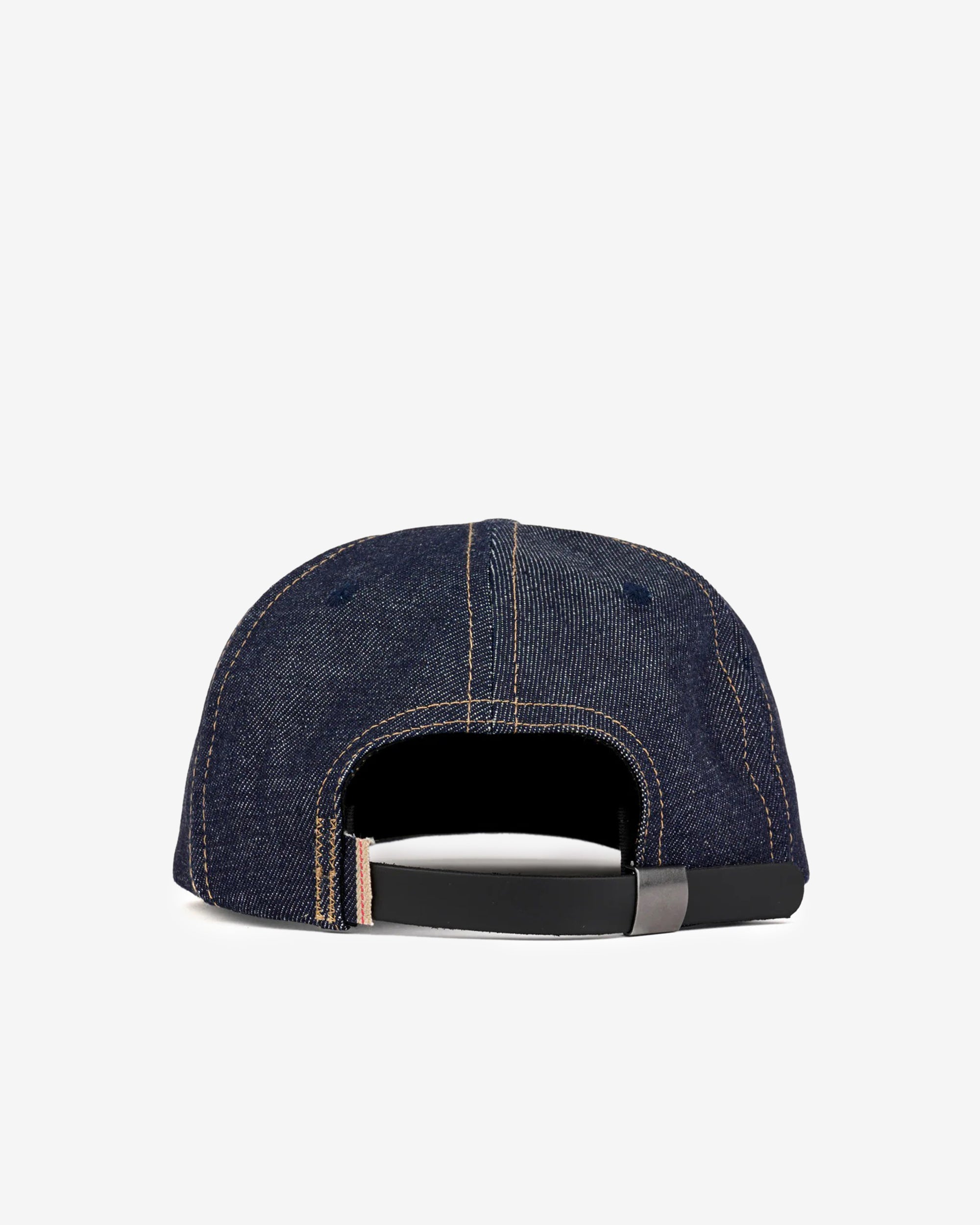 Brain Dead - Men's A.P.C. 5 Panel Hat - (Indigo) view 3, Click to Zoom in