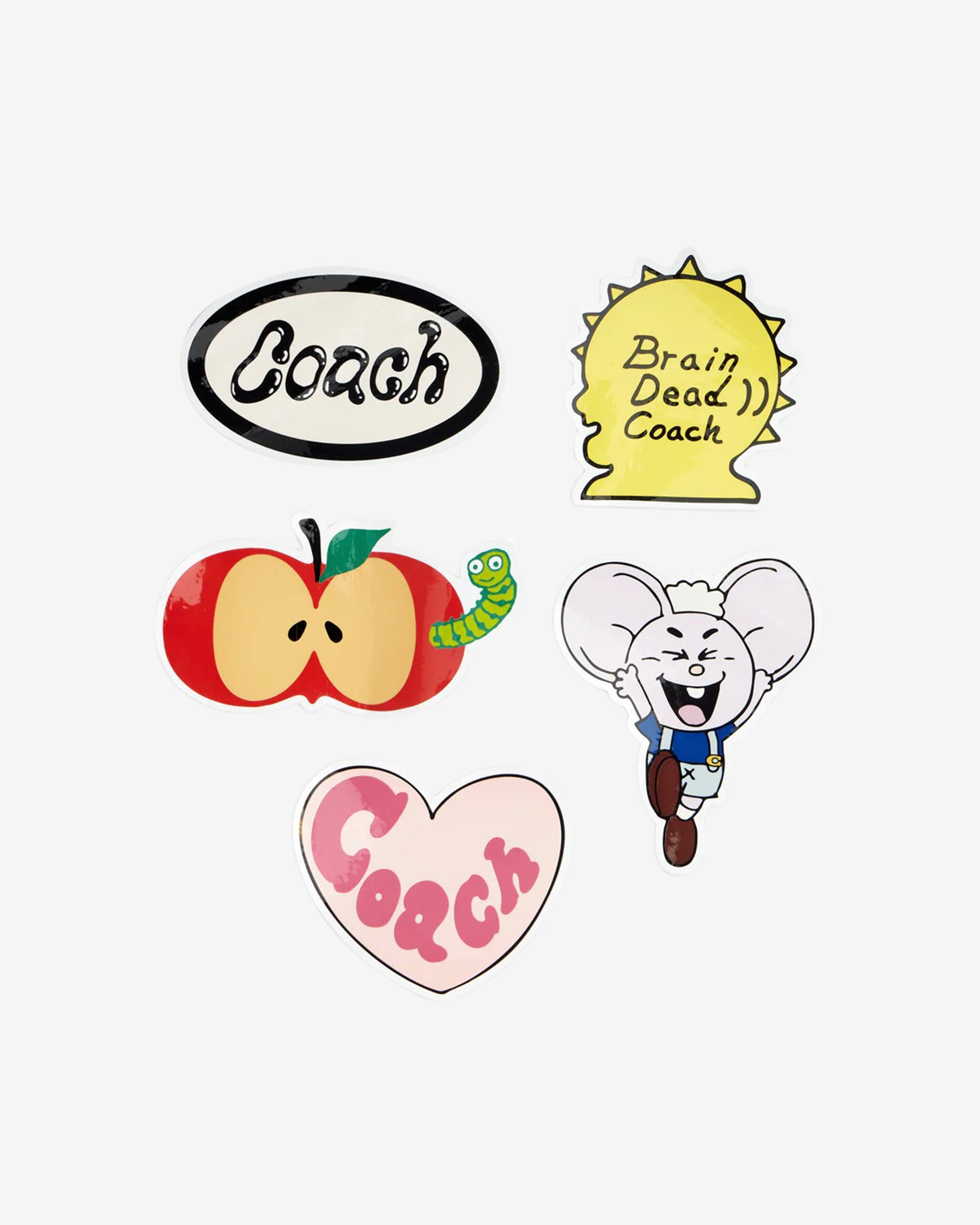 Brain Dead - Coach Sticker Set - (Multi) view 1, Click to Zoom in