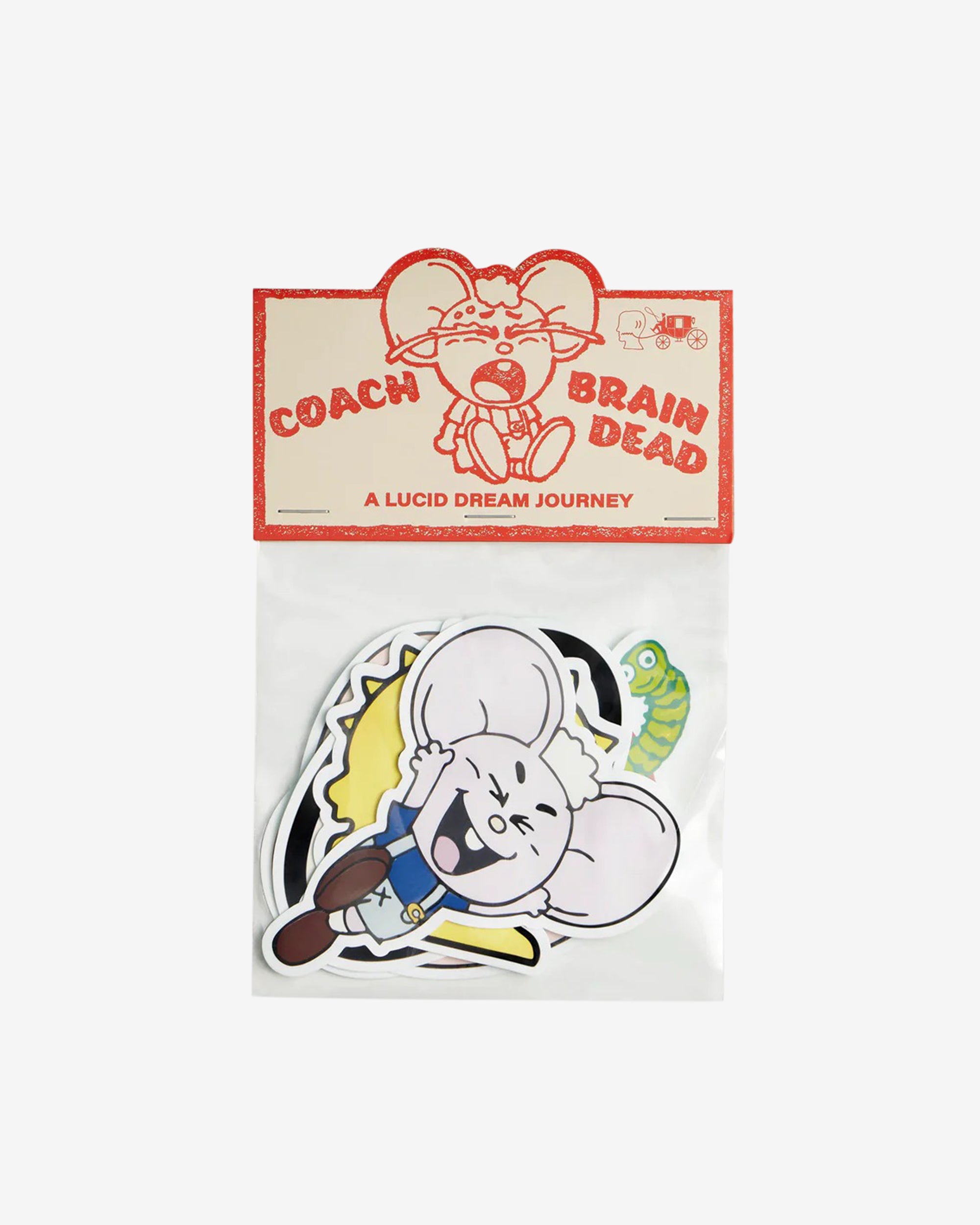 Brain Dead - Coach Sticker Set - (Multi) view 2, Click to Zoom in