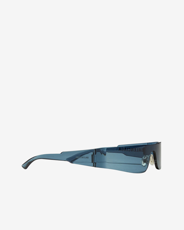 Balenciaga - Women's Mono Rectangle Sunglasses - (Blue)