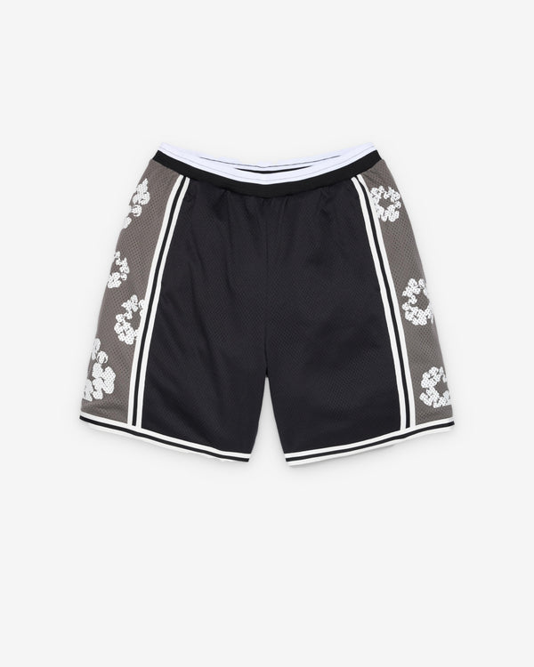Denim Tears - Men's Cotton Wreath Olaf Shorts - (Black)