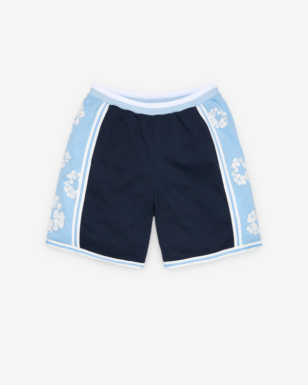 Denim Tears - Men's Cotton Wreath Olaf Shorts - (Blue)
