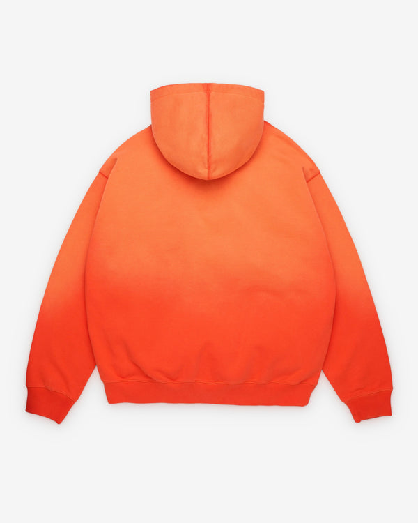 Denim Tears - Men's Peace Wreath Knockout Zip Hood - (Orange)