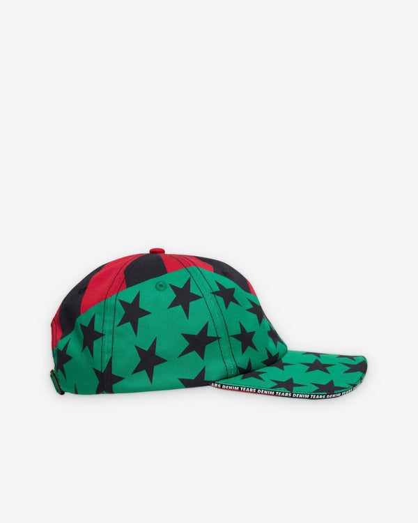 Denim Tears - Men's DT Flag Cap - (Red/Black/Green)