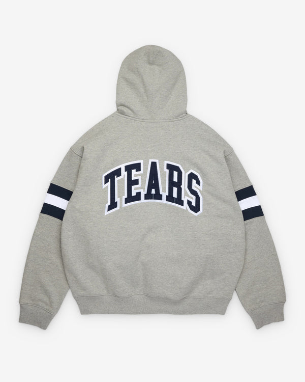 Denim Tears - Men's DT Stripe Zip Hoodie - (Grey)
