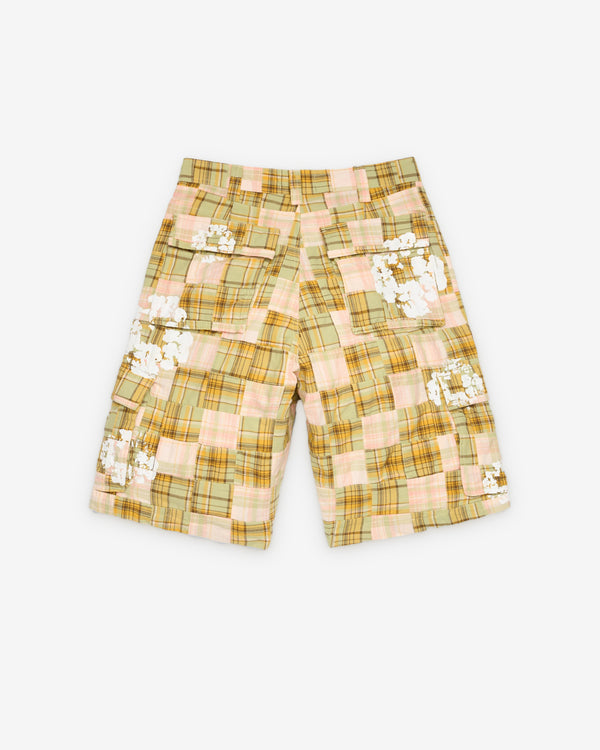 Denim Tears - Men's Cotton Wreath Cargo Short - (Multi)