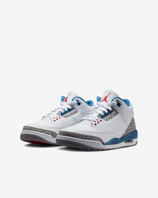 Nike - Men's Air Jordan 3 Retro Sneakers - (True Blue)
