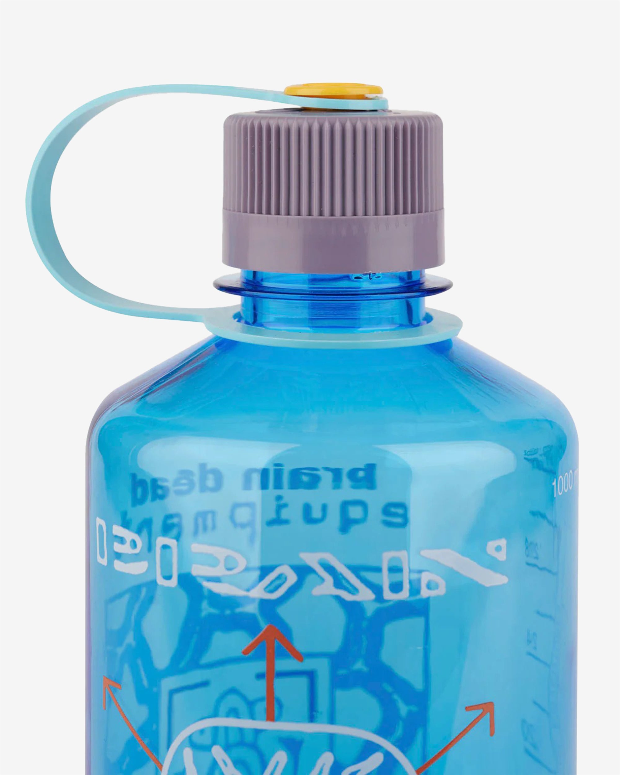 Brain Dead - Men's Equipment Inner World Nalgene - (Blue) view 3, Click to Zoom in