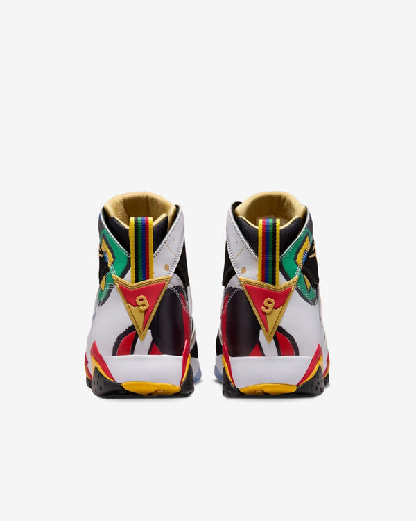 Nike - Men's Air Jordan 7 Retro Miró Sneakers - (White/Multi)