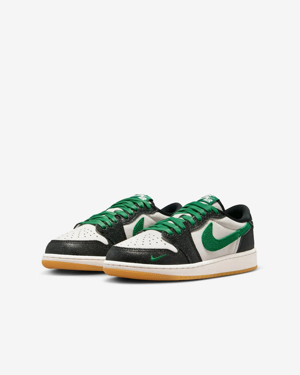 Nike - Air Jordan 1 Retro Low OG Sneakers - (Phantom/Pine Green)