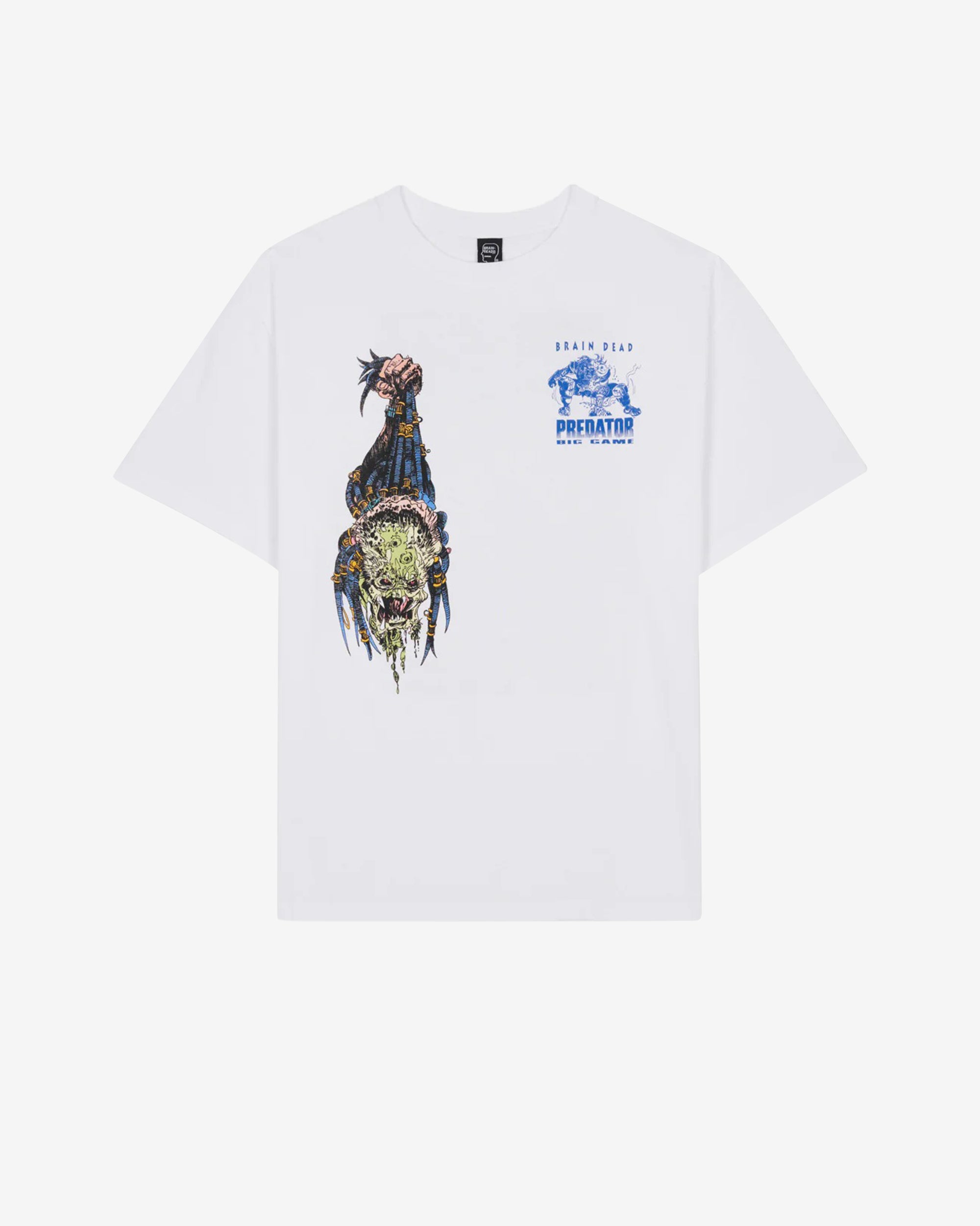 Brain Dead - Men's Predator Trophy T-Shirt - (White) view 1, Click to Zoom in