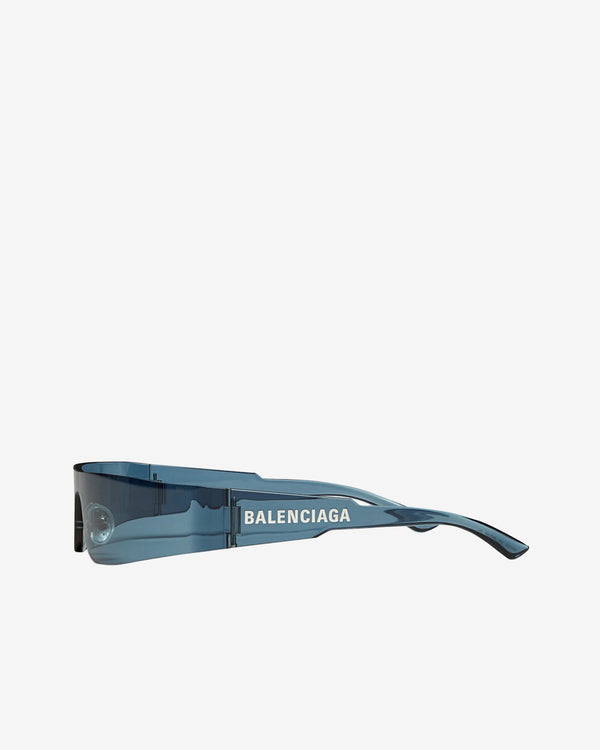 Balenciaga - Women's Mono Rectangle Sunglasses - (Blue)