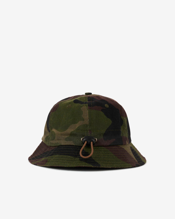 Brain Dead - Men's Adjustable 6 Panel Bell Hat - (Camo)