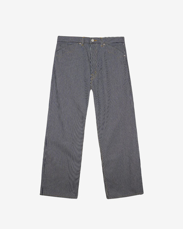 Brain Dead - Men's Type 00 Hickory Stripe Denim Pant - (Navy)