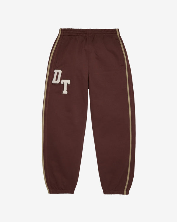 Denim Tears - Men's DT Chenille Embroidered Sweatpant - (Brown)