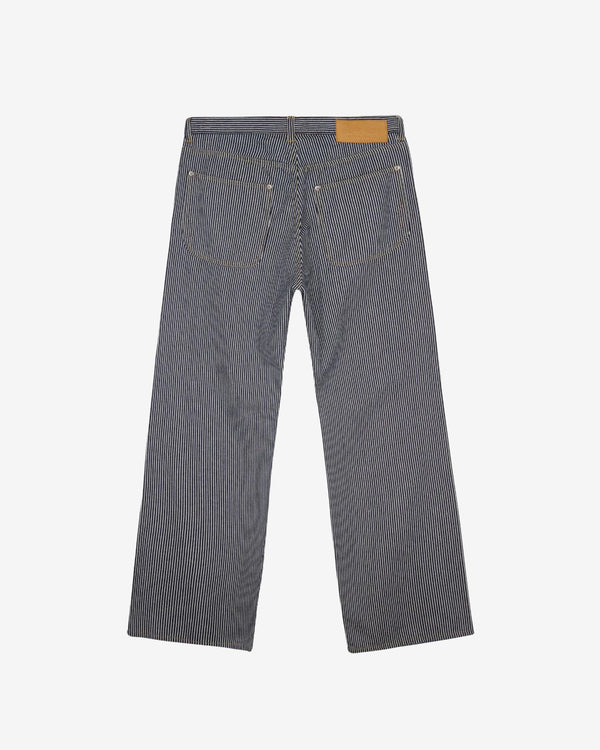 Brain Dead - Men's Type 00 Hickory Stripe Denim Pant - (Navy)