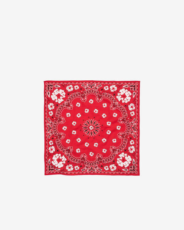 Denim Tears - Men's Cotton Wreath Paisley Bandana - (Red)