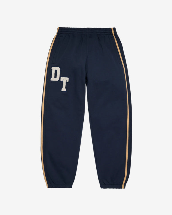 Denim Tears - Men's DT Chenille Embroidered Sweatpant - (Blue)