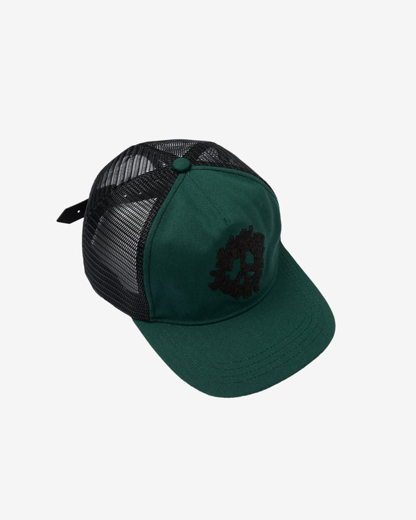 Denim Tears - Men's Peace Wreath Trucker Hat - (Green)