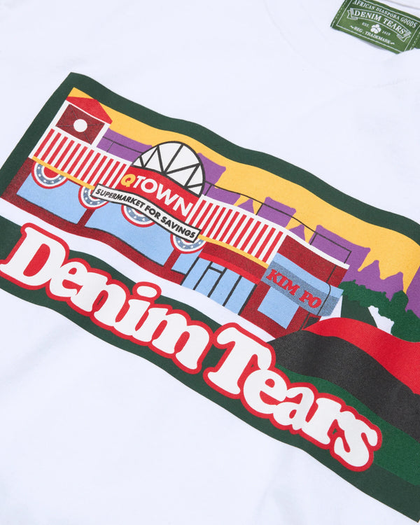 Denim Tears - Men's LL Tears Short Sleeve Tee - (White)