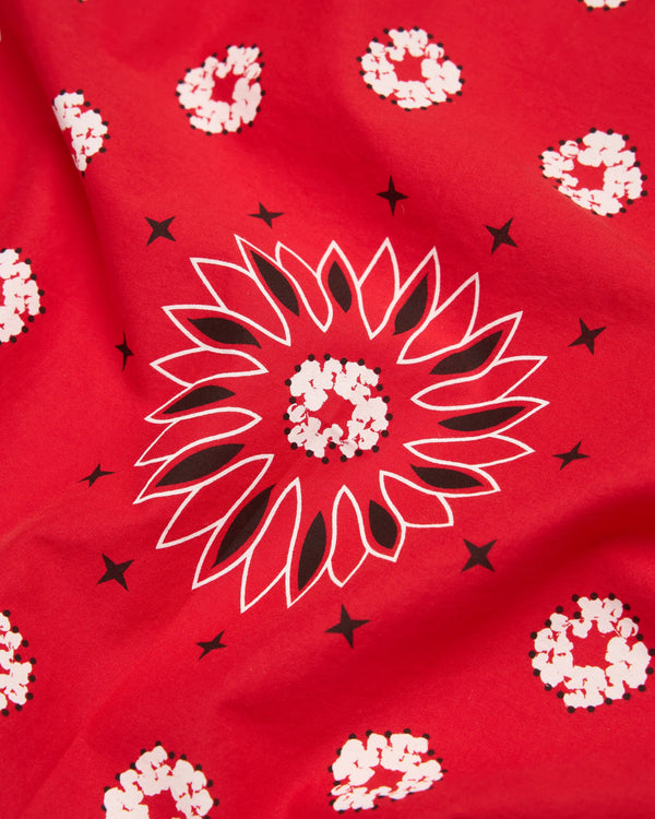 Denim Tears - Men's Cotton Wreath Paisley Bandana - (Red)