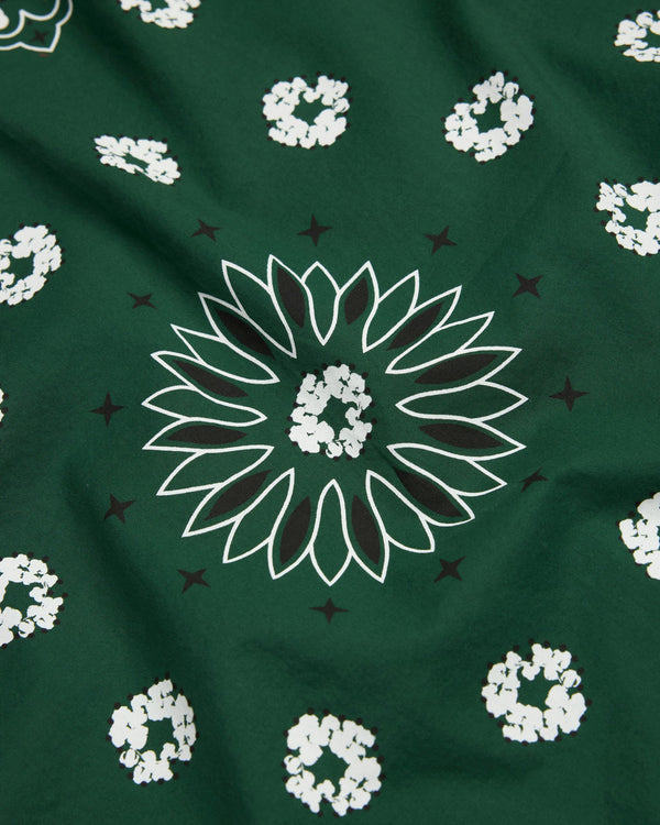Denim Tears - Men's Cotton Wreath Paisley Bandana - (Green)
