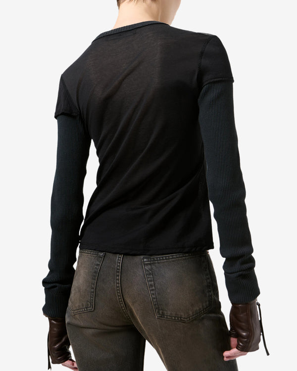 Our Legacy - Women's Heat Longsleeve - (Black Stocking Jersey)