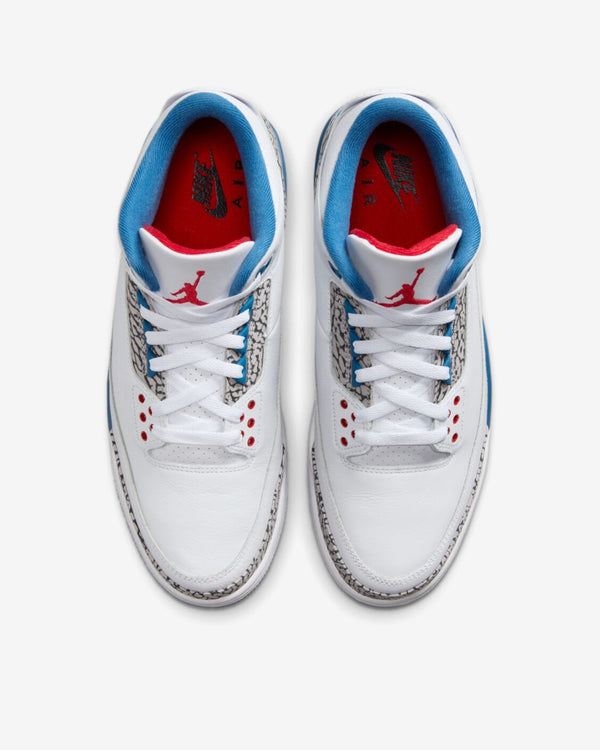 Nike - Men's Air Jordan 3 Retro Sneakers - (True Blue)