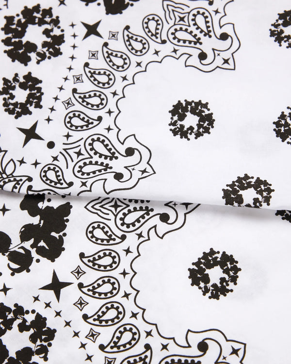 Denim Tears - Men's Cotton Wreath Paisley Bandana - (White)