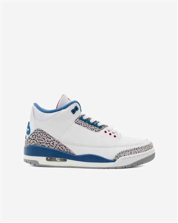 Nike - Men's Air Jordan 3 Retro Sneakers - (True Blue)