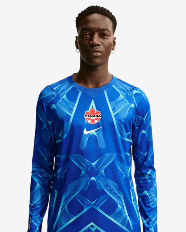 Nike - Men's Nocta X Canada Long-Sleeve Goalkeeper Jersey - (Lyon Blue)