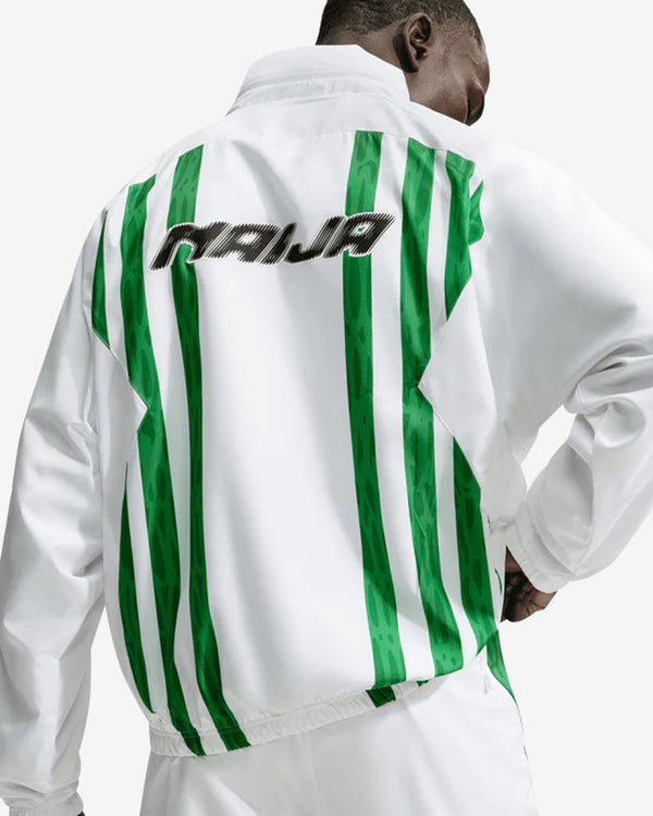 Nike - Men's Slawn X Nigeria Lightweight Jacket - (White/Black)