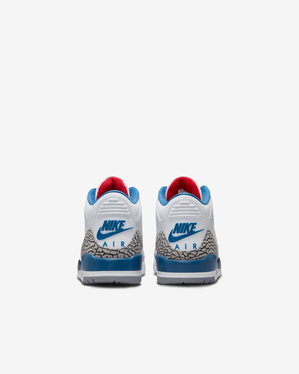 Nike - Men's Air Jordan 3 Retro Sneakers - (True Blue)