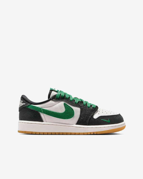 Nike - Air Jordan 1 Retro Low OG Sneakers - (Phantom/Pine Green)