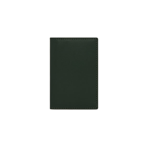 CDG Wallet - Classic Leather Bifold Wallet - (Bottle Green SA6400)