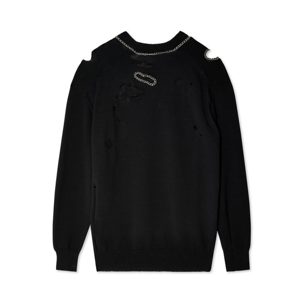 Junya Watanabe - Sweater With Appliqués - (Black)