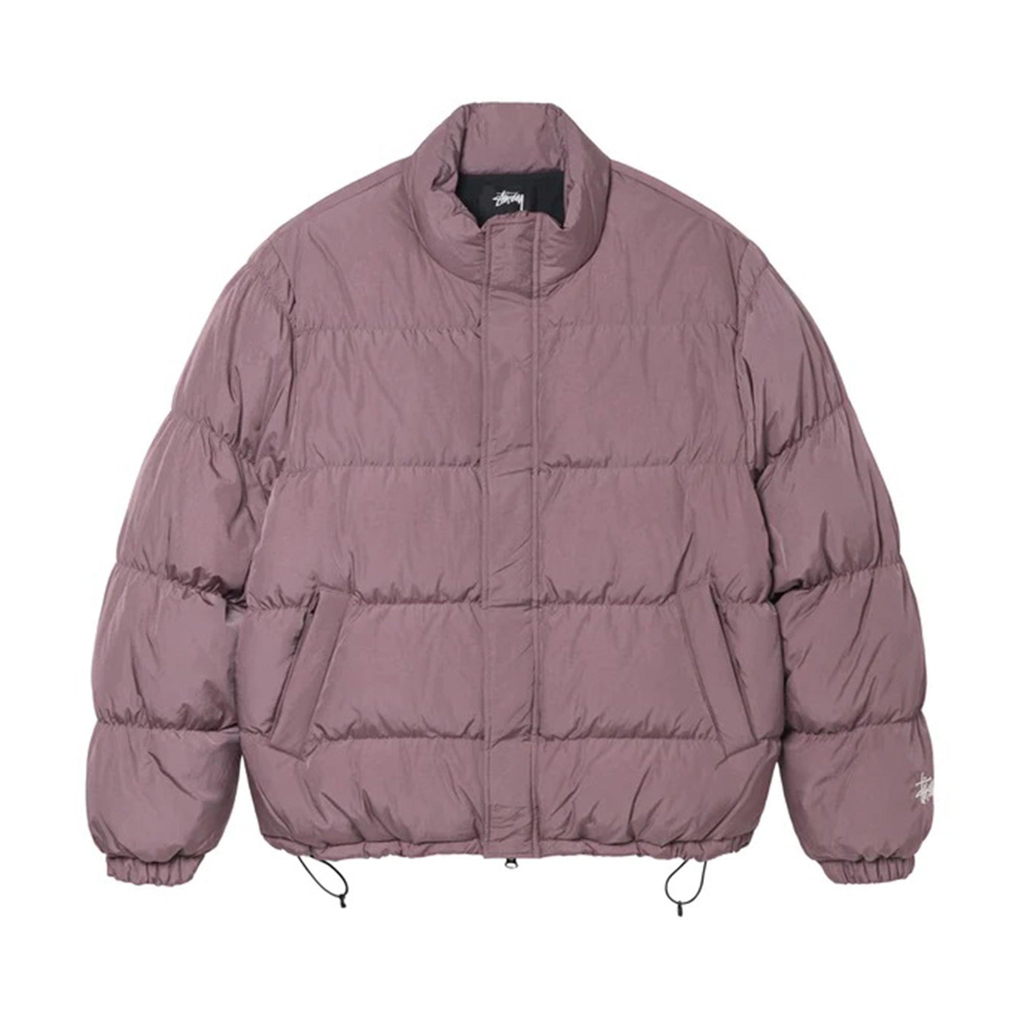 Stüssy - Ripstop Down Puffer Jacket - (Rose) view 1, Click to Zoom in