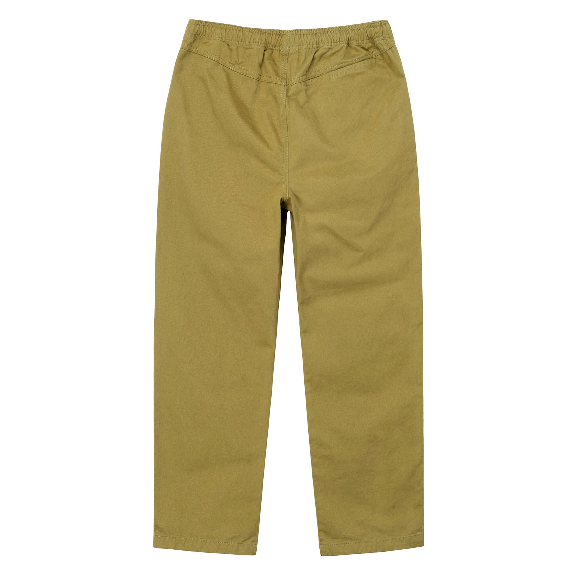 Stüssy - Brushed Beach Pant - (Bright Olive) view 2, Click to Zoom in