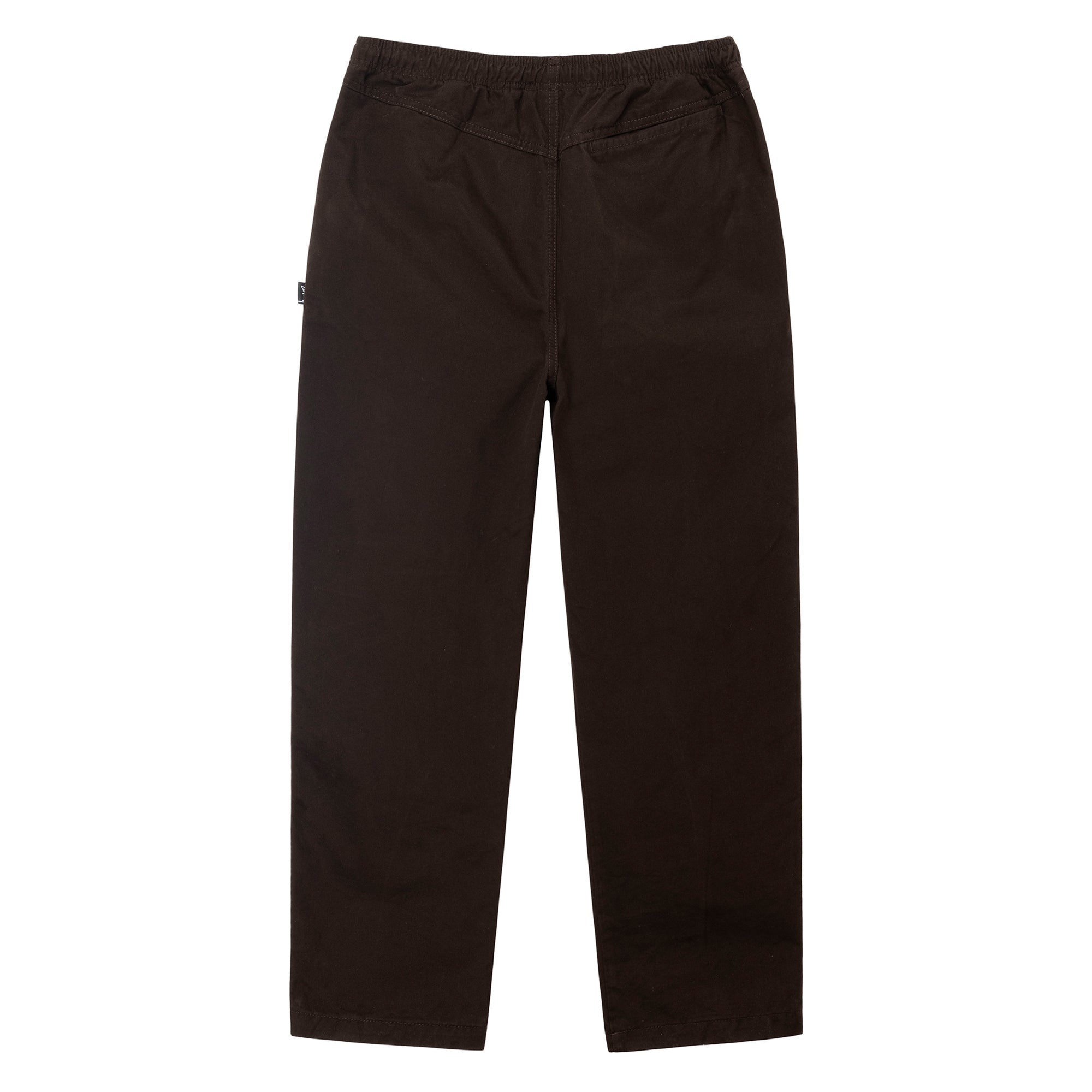 Stüssy - Brushed Beach Pant - (Espresso) view 2, Click to Zoom in