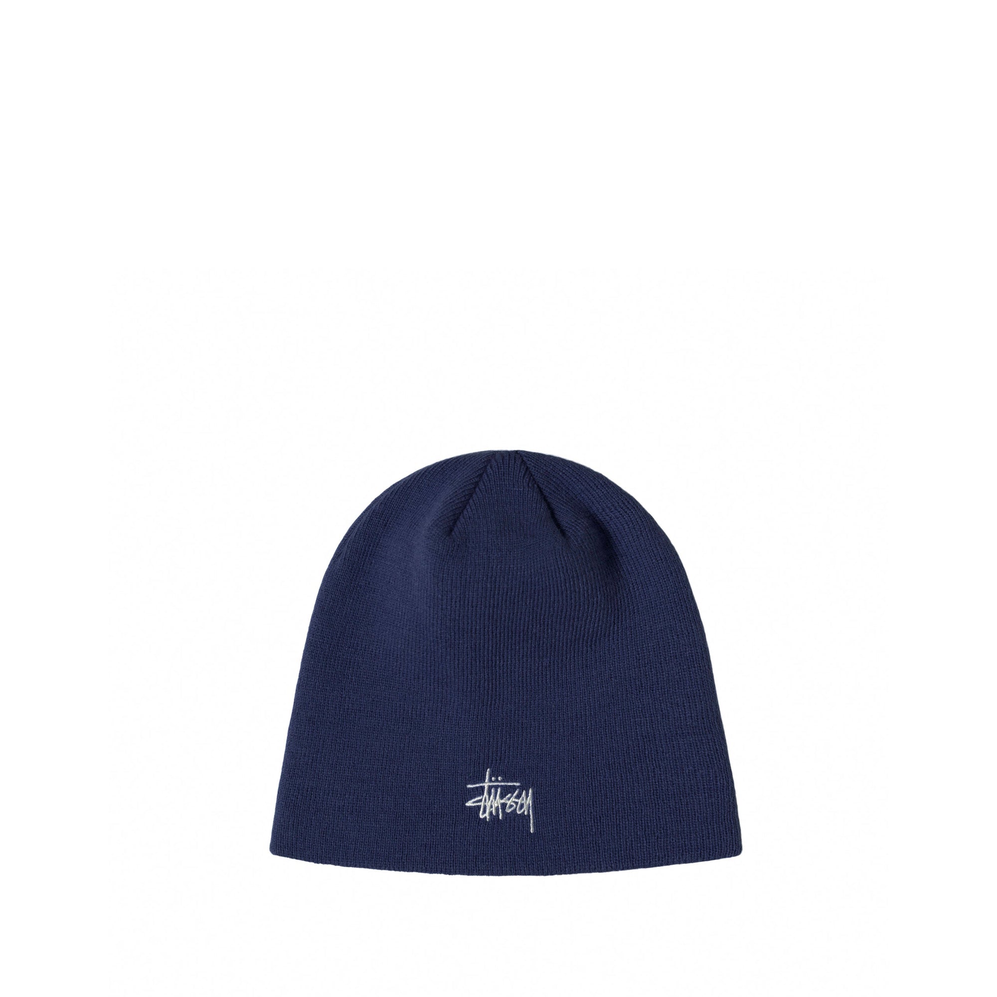 Stüssy - Basic Skullcap Beanie - (Navy) view 1, Click to Zoom in