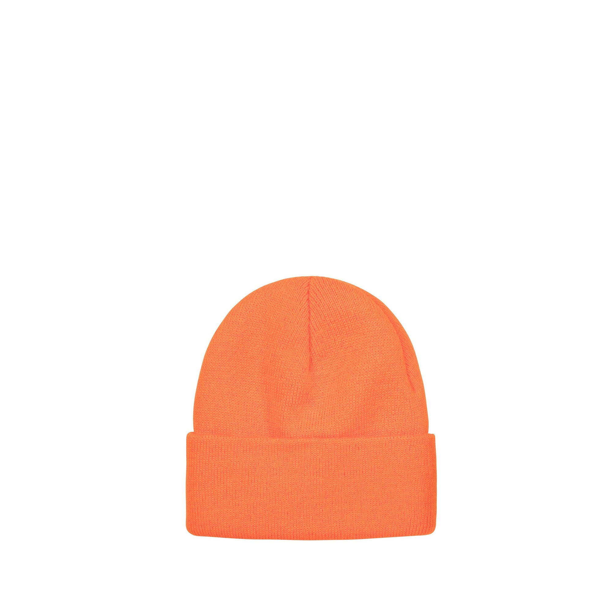 Stüssy - Big Stock Cuff Beanie - (Orange) view 2, Click to Zoom in