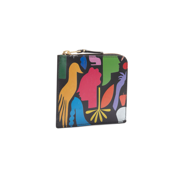 CDG Wallet - Diana Ejaita Zip Around Wallet - (Black SA3100DJ)