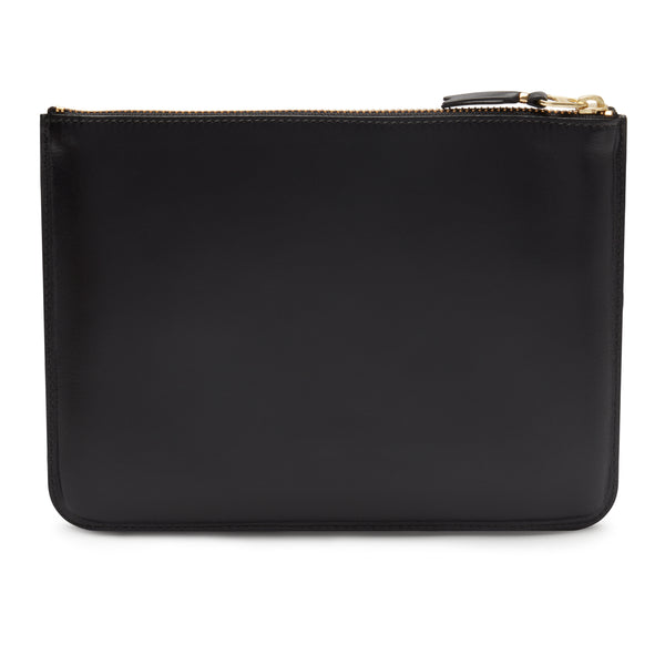 CDG Wallet - Outside Pocket Zip Pouch - (Black SA5100)