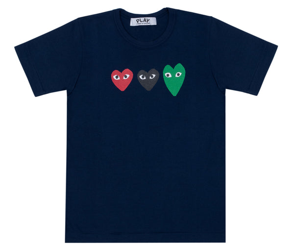 Play Comme des Garçons - Navy T-Shirt
