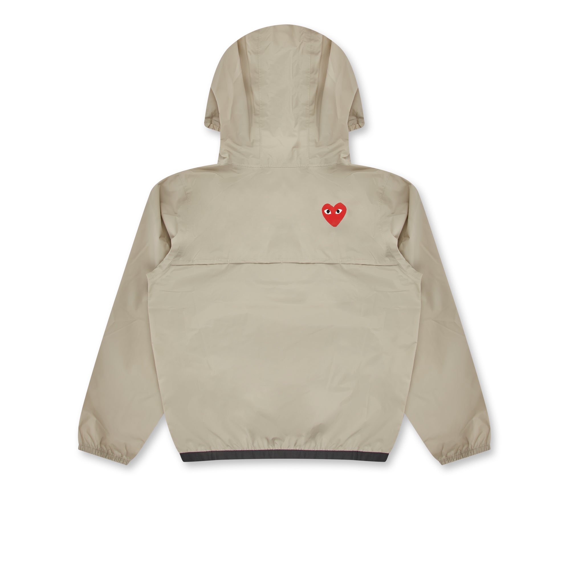 Play - Kid's K-Way Half Zip Jacket - (Beige) view 2, Click to Zoom in