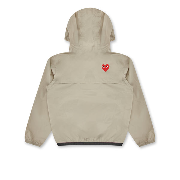 Play - Kid's K-Way Half Zip Jacket - (Beige)
