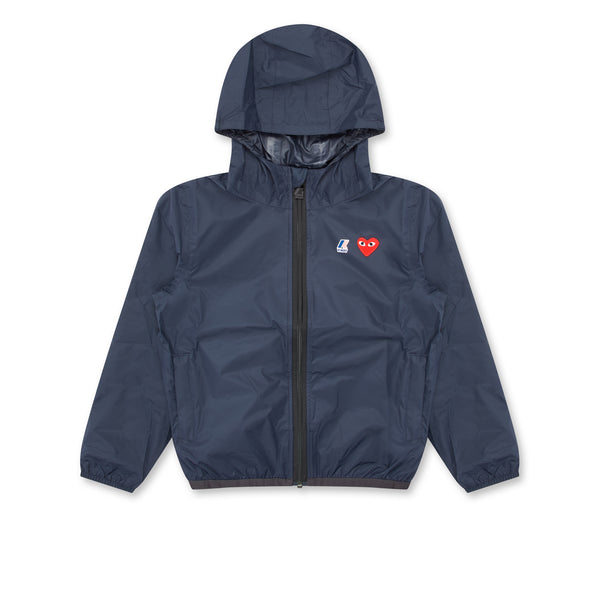 Play - Kid's K-Way Zip Jacket - (Navy)